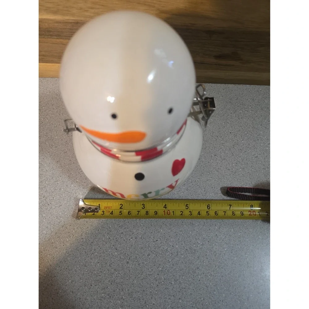 BW Boston Warehouse Christmas Snowman Wish 7.5